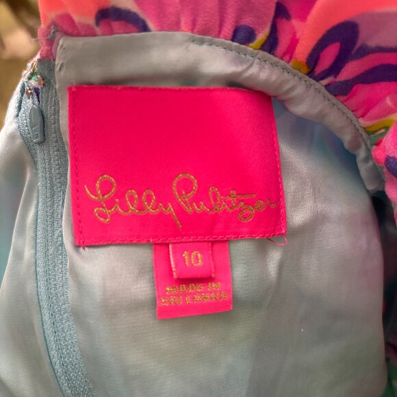 Lilly Pulitzer Adalina It Was All A Dream Pastel Romper 10 - Picture 4 of 4